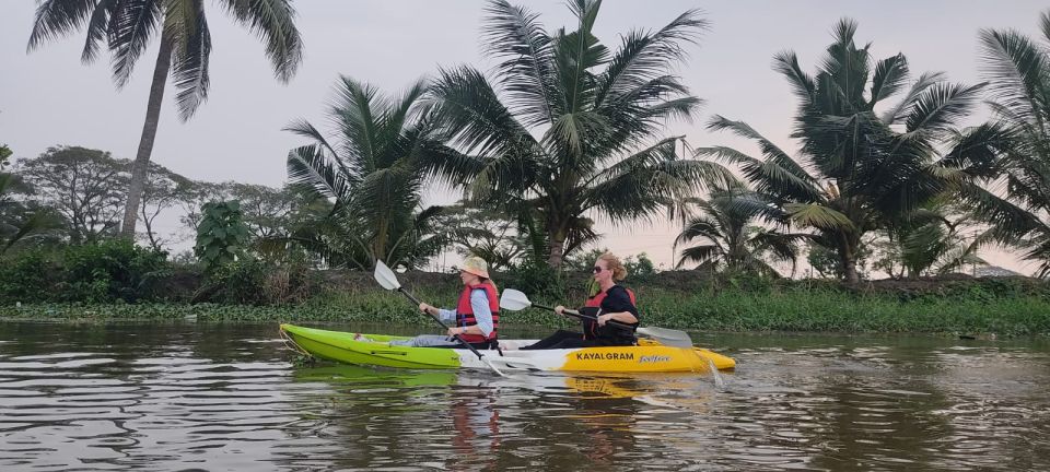 Sunrise / Sunset Backwater Village Kayaking Tour (Kumarakom) - Full Description