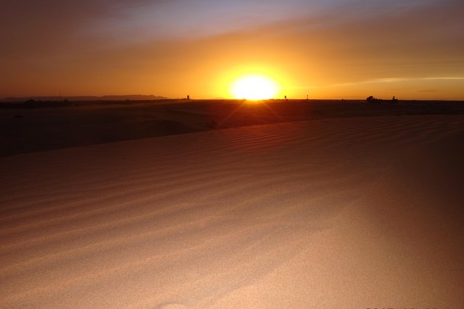 Sunset in Merzouga Sahara Desert & Camel Ride Erg Chebbi Dunes - Cancellation Policy