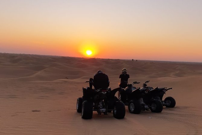 Sunset Quad Bike Tour Dubai (Deep Desert Ride , Sunset in Desert) - Experience Highlights