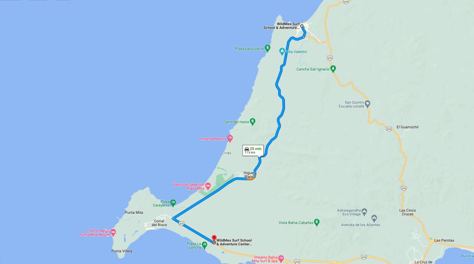 Surf Shuttle Roundtrip: Sayulita- La Lancha Beach - Experience Highlights