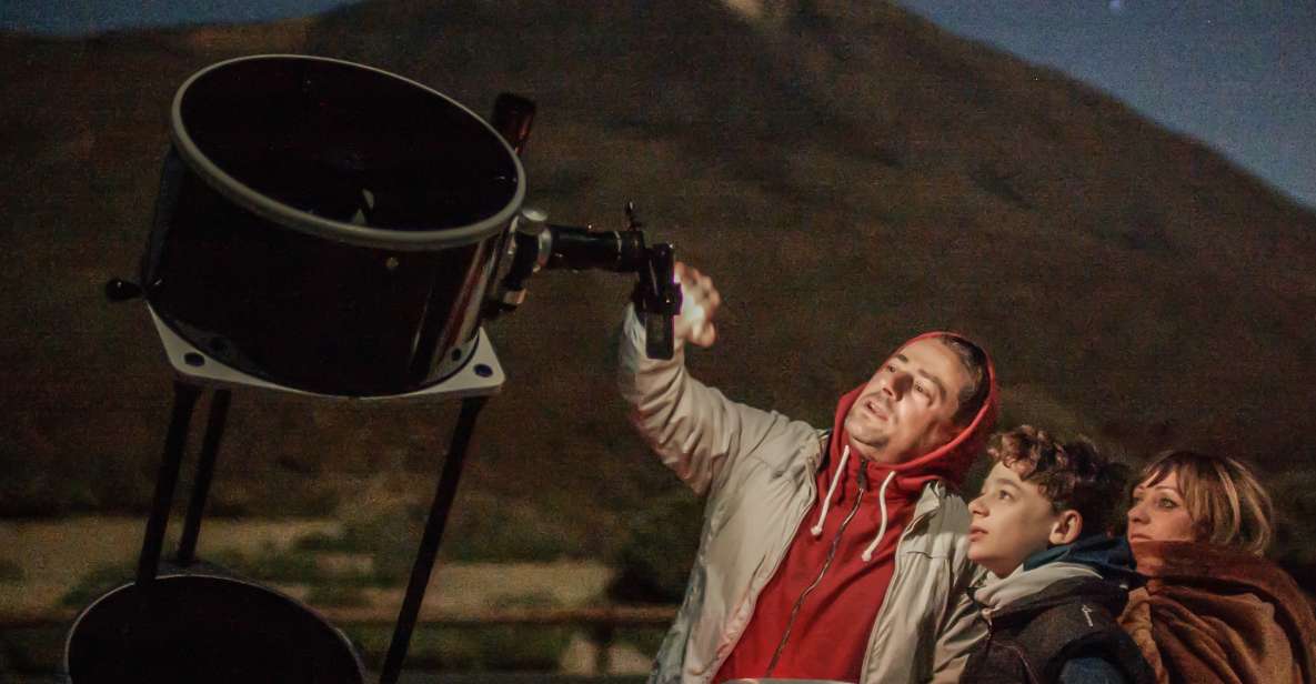 Teide National Park: Guided Large Telescope Stargazing Tour - Experience Highlights