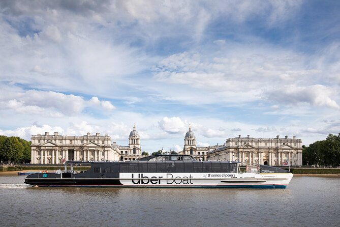 The Painted Hall and One Way Journey on Uber Boat by Thames Clippers - Cancellation Policy Details