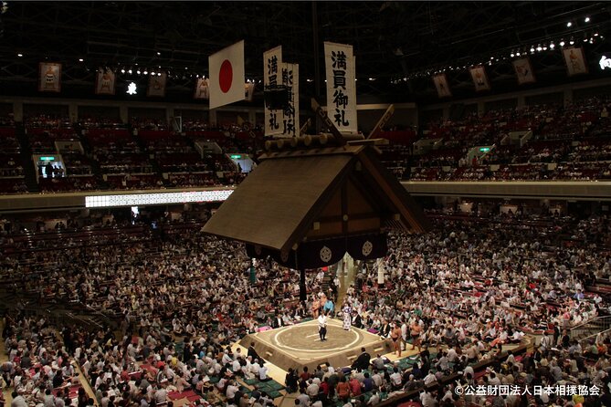 Tokyo Grand Sumo Tournament B-Class Chair Seat Ticket - Luggage and Food Regulations