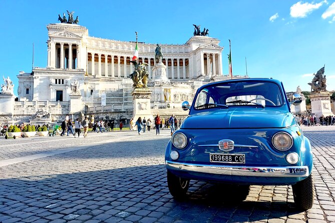 Tour of Rome Aboard a Vintage FIAT 500 - Reviews and Ratings