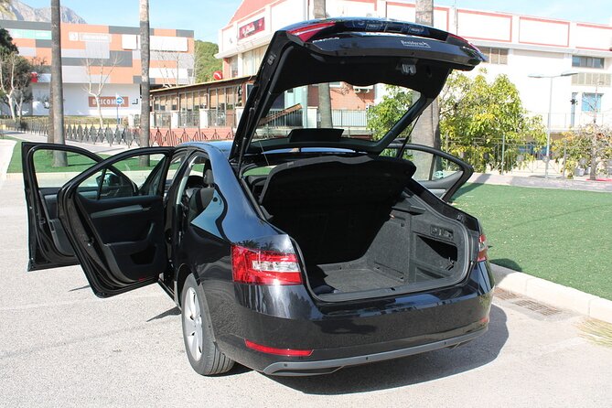 Transfer From Benidorm to Alicante Airport in Private Sedan Car Max. 3 Passengers - Customer Support and Pricing Details