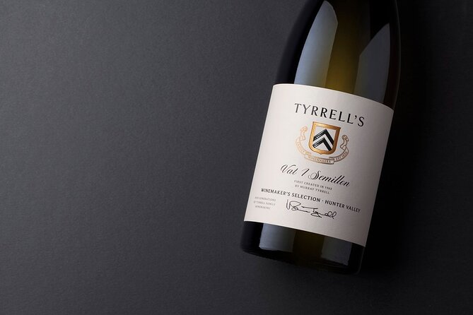 Tyrrells Vat 1 Vertical Wine Tasting in Pokolbin, NSW - Wine Selections