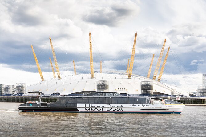 Uber Boat by Thames Clippers - Single River Journey on the Thames - Enjoy City Landmarks Views