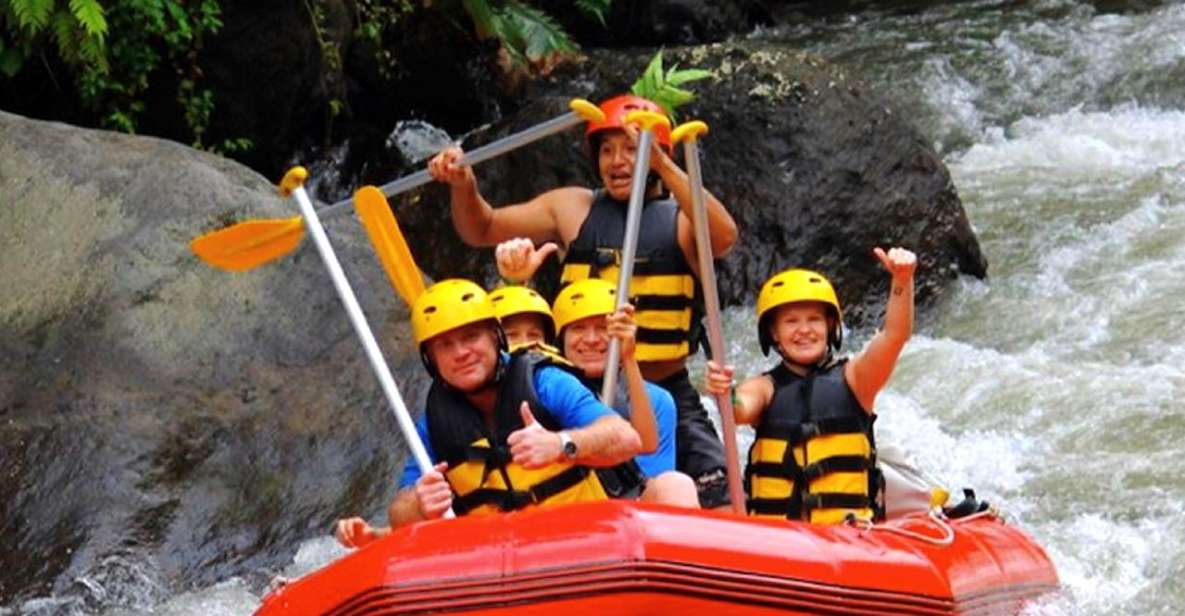 Ubud Rafting Adventure: Thrills on Ayung River Odyssey - Activity Highlights and Inclusions