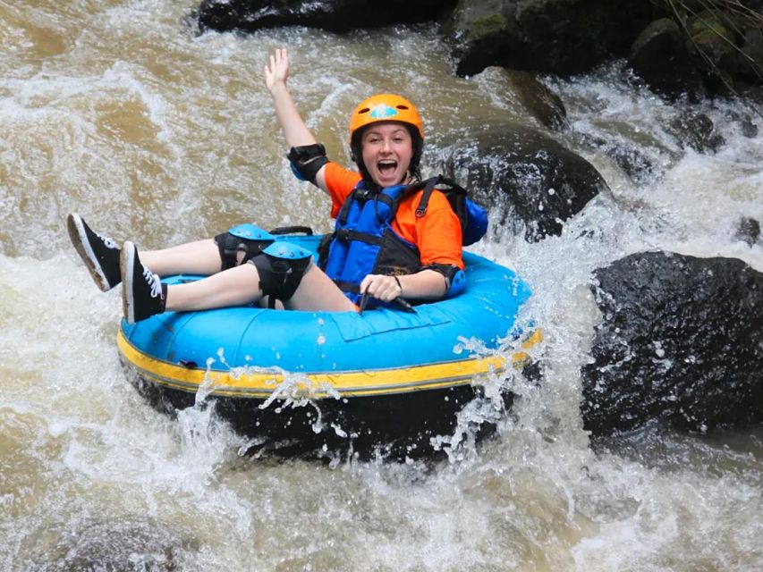 Ubud : Tubing Bali Guided Tour - River Rapids Adventure