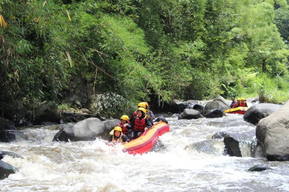 Ubud Water Rafting With Lunch - Booking Information