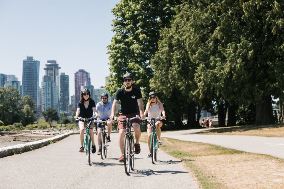 Vancouver: Stanley Park Bicycle Tour - Booking Information