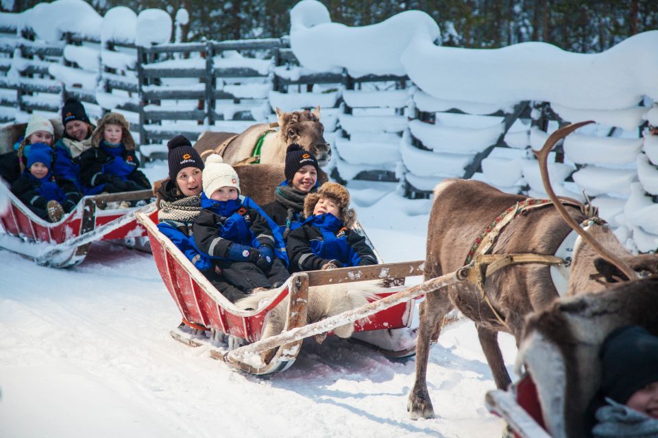 Visit to Santa's Village and Snowmobiling to Reindeer Farm - Activities Included