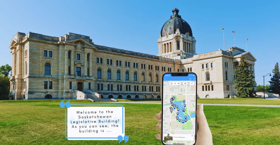 Wascana Lake: Smartphone Audio Guided Walking Tour - Experience Features