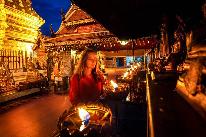 Wat Umong and Doi Suthep Temples Evening Private Tour – Half Day - Pickup Options