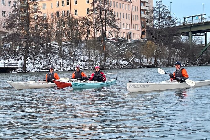 Winter Kayak Tour in Stockholm City Hot Sauna - Booking Information