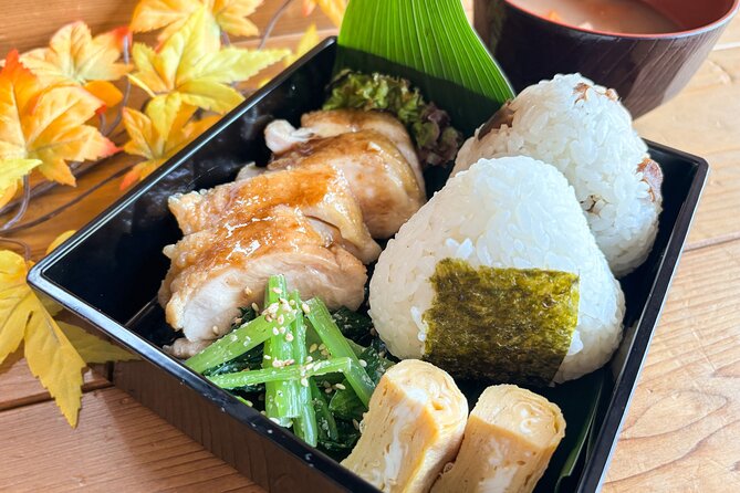 World Famous Dish Teriyaki Chicken Bento With Onigiri - Step-by-Step Cooking Instructions