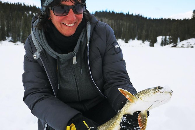 Yukon Ice Fishing & Snowshoeing Tour Half Day - Equipment Provided