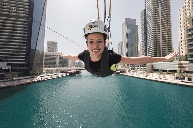 Zipline Experience in Dubai Marina With 1 Way Private Transfers - Private Transfers Upgrade Option