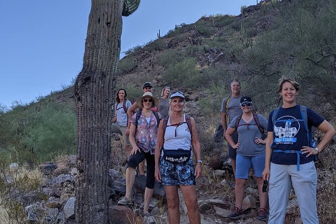1/2 DAY SONORAN DESERT HIKE. Tour, Workout or Challenge Pace. - Additional Details