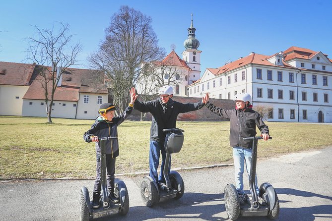 1.5h Small Group Segway Tour Free Taxi Transfer With Pragueway - Booking Process and Operator Details