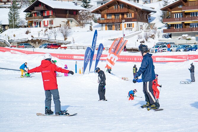 1-Day Beginner Snowboard Package in Grindelwald - On-Snow Experience