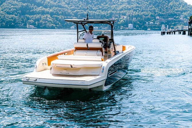 1H Private Cruise Lake Como Tender Yacht Invictus 9 Pax - Capacity and Booking Information