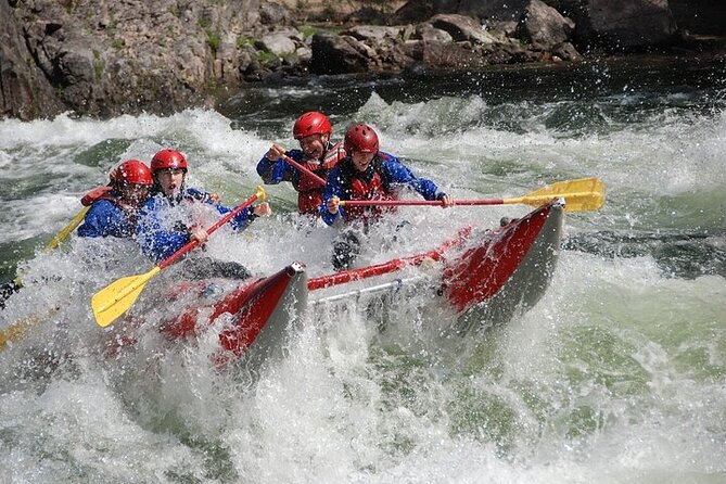 3.5 Hour Whitewater Rafting and Waterfall Adventure - Logistics and Duration