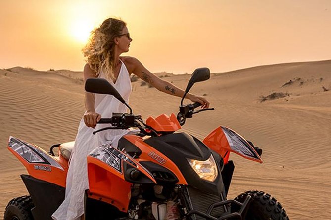 30-Mins Quad Bike Desert Safari ,BBQ Dinner, Fire Show, Belly Dance, Tanura Show - Exciting Fire Show Details