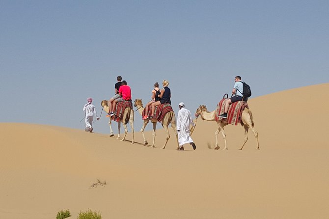 Abu Dhabi Desert Safari With BBQ Dinner,Sandboarding & Camel Ride - Assistance and Information