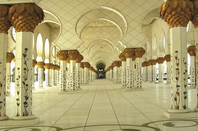 Abu Dhabi Sheikh Zayed Grand Mosque, Louvre, Qasr Al Watan Palace - Tour Highlights