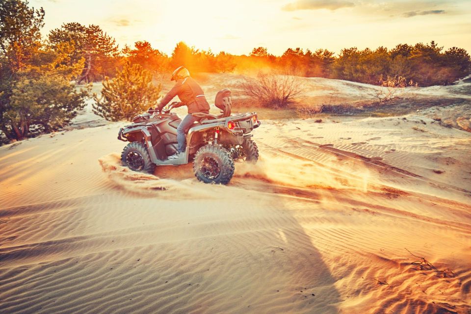 Agadir: Beach and Dune Quad Biking Adventure With Snacks - Adventure Itinerary