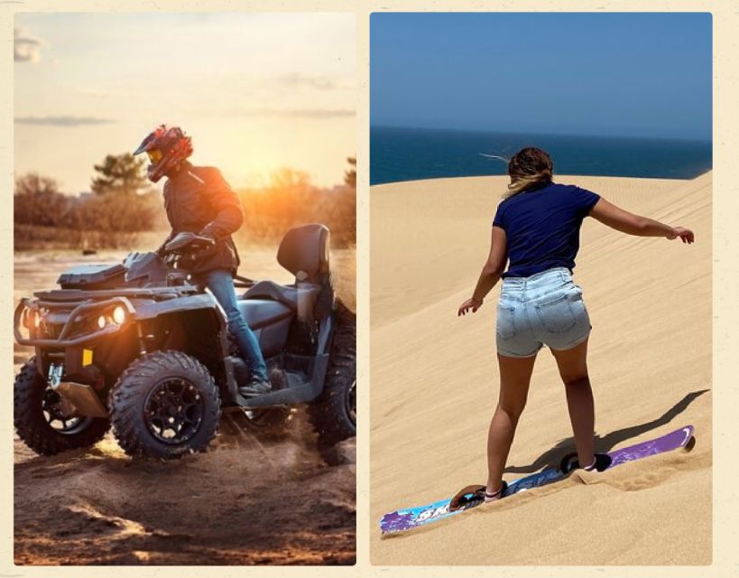 Agadir: Quad Biking in Dunes With Sundbording - Exhilarating Off-Road Quad Experience