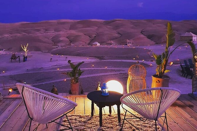 Agafay Desert Camel Ride With Dinner - Additional Traveler Information