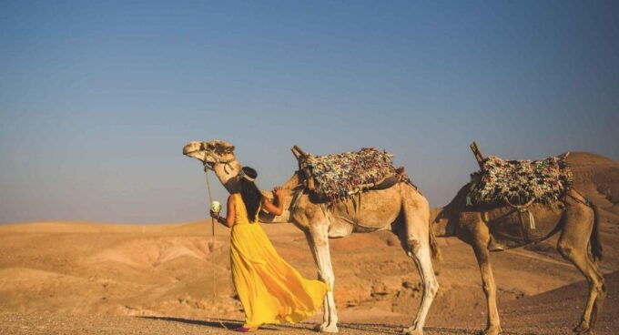 Agafay Desert: Quad Bike or Camel Ride and Dinner Show - Pickup & Return Location