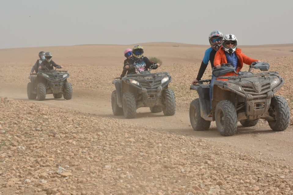 Agafay Desert Quad Ride: With Transport Plus Tea Break - Activity Highlights