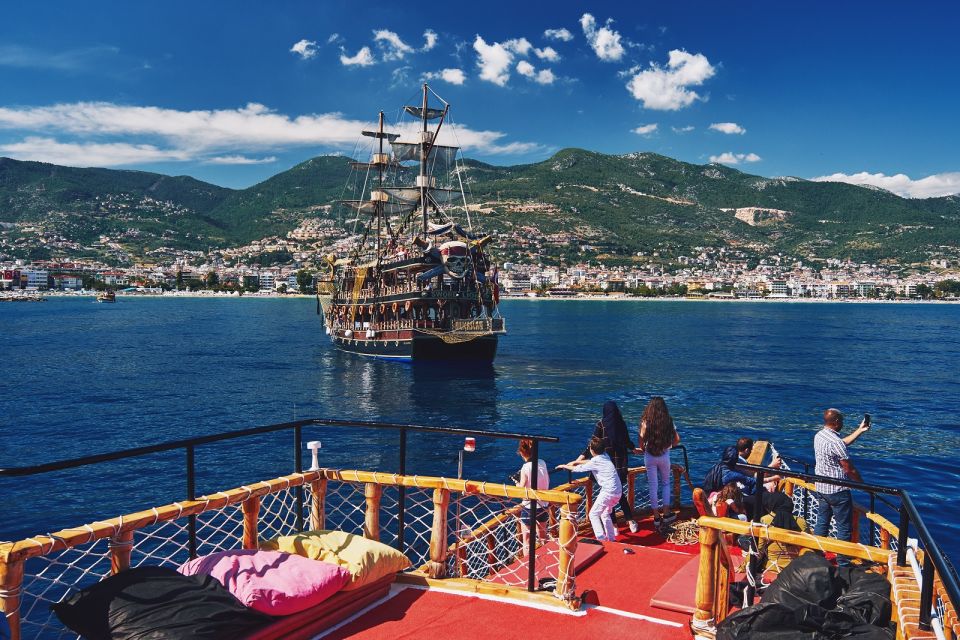 Alanya: Boat Trip With Lunch, Drinks, and Swim Stops - Schedule and Duration