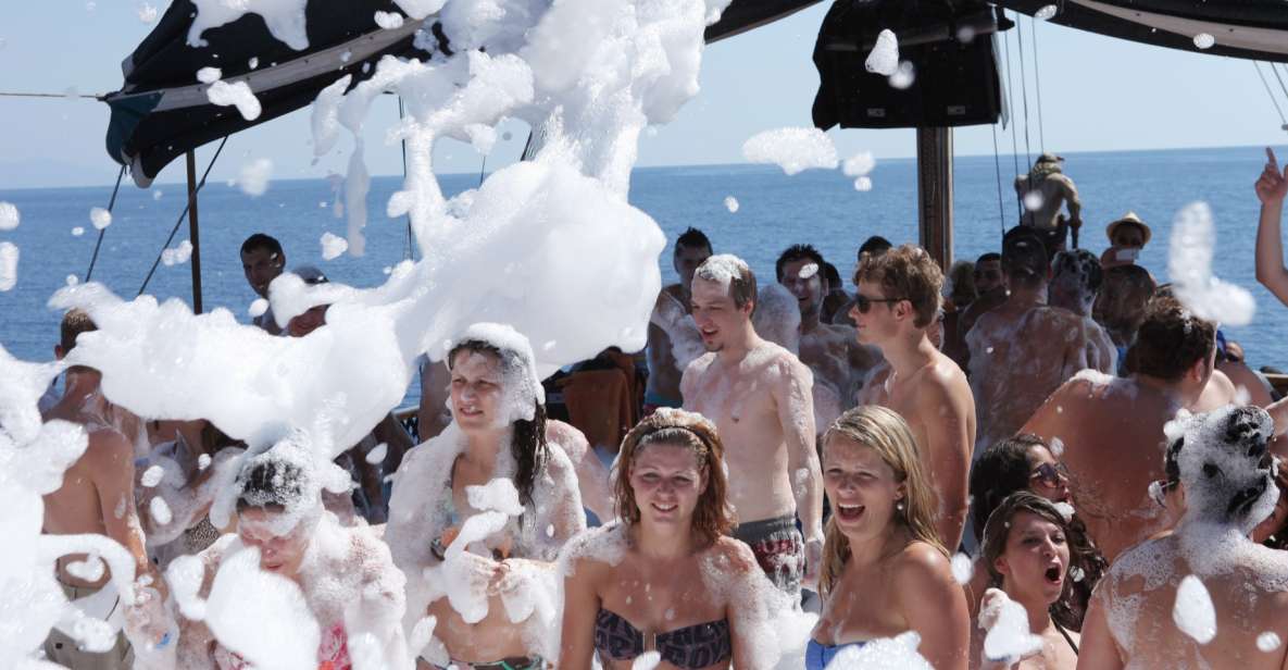 Alanya: Disco Boat Tour With Foam Party and Unlimited Drinks - Booking Information