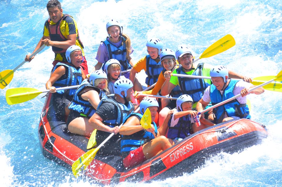 Alanya: Full Day Whitewater Rafting With Lunch and Transport - Booking Information