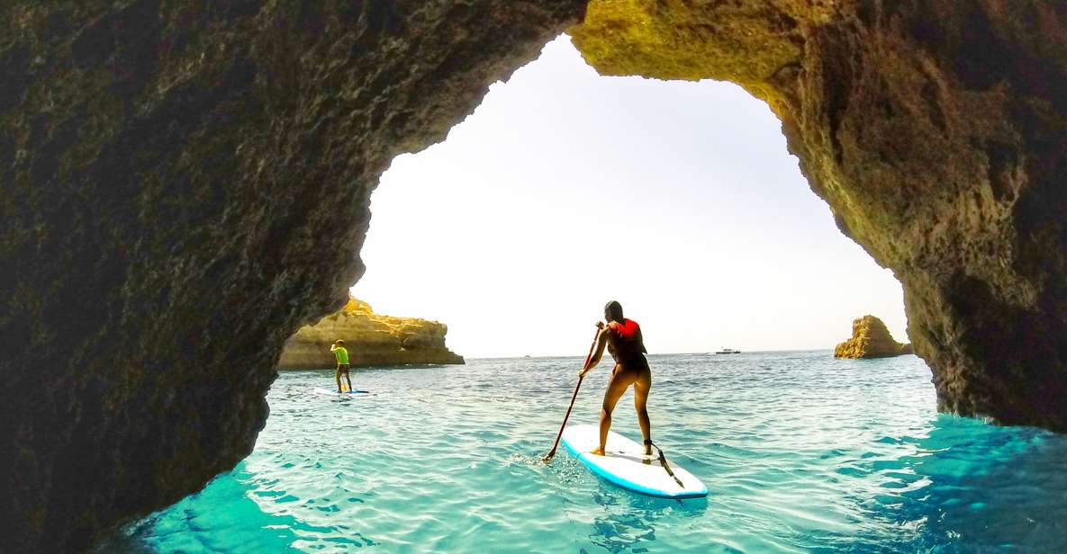 Albufeira: Stand-Up Paddle Caves and Private Beaches Tour - Experience Highlights