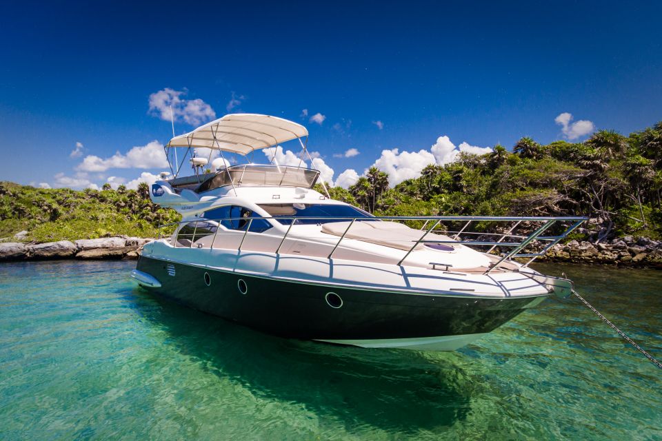 All Inclusive: Riviera Maya, Tulum, Yacht 43" Azimut 4hrs - Booking