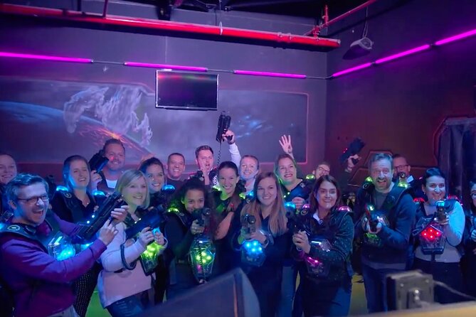 Amasing 2 Laser Tag Games in Brussels (40mn) - Game Equipment