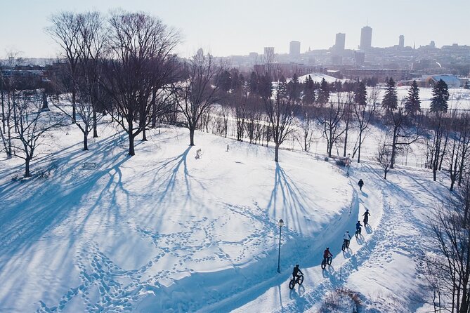 Amazing Winter Guided Biking Adventure in Old Quebec - Expert Local Guides