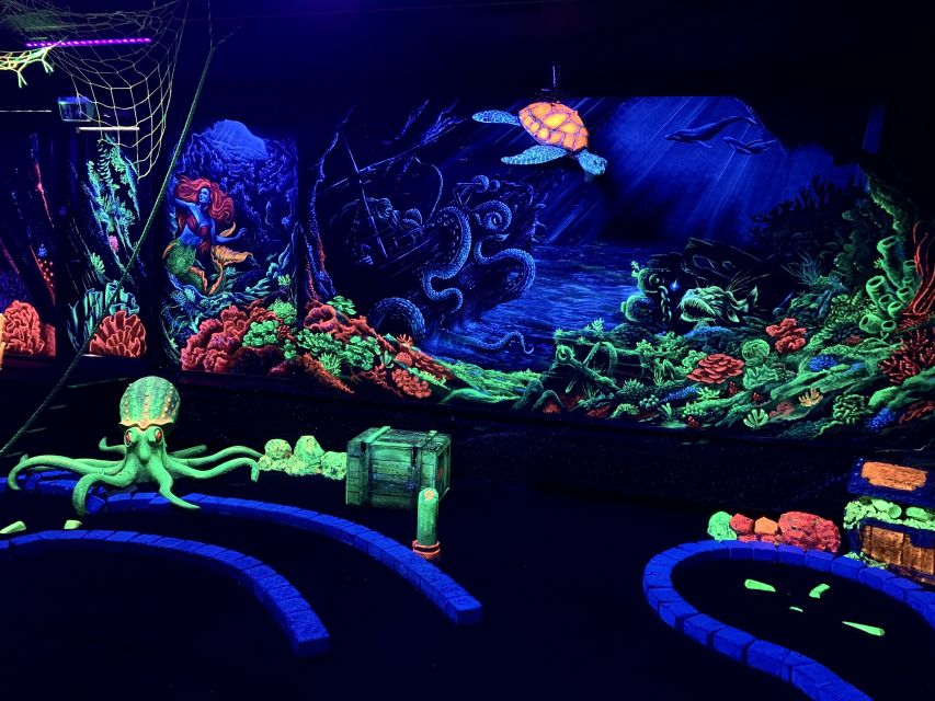 Amsterdam: 12-Hole Glow-in-the-Dark Mini-Golf Experience - Booking Information