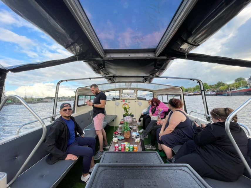 Amsterdam: 420 Smoke Friendly 1-Hour Boat Tour With Drink