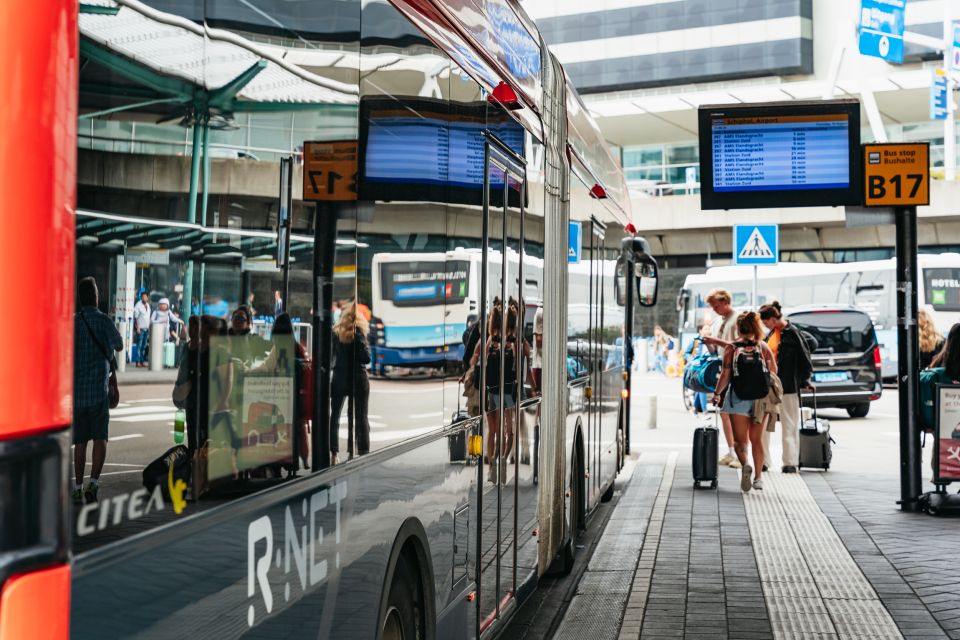 Amsterdam: Airport Express Bus Transfer To/From City Center - Location of Bus Transfer Point