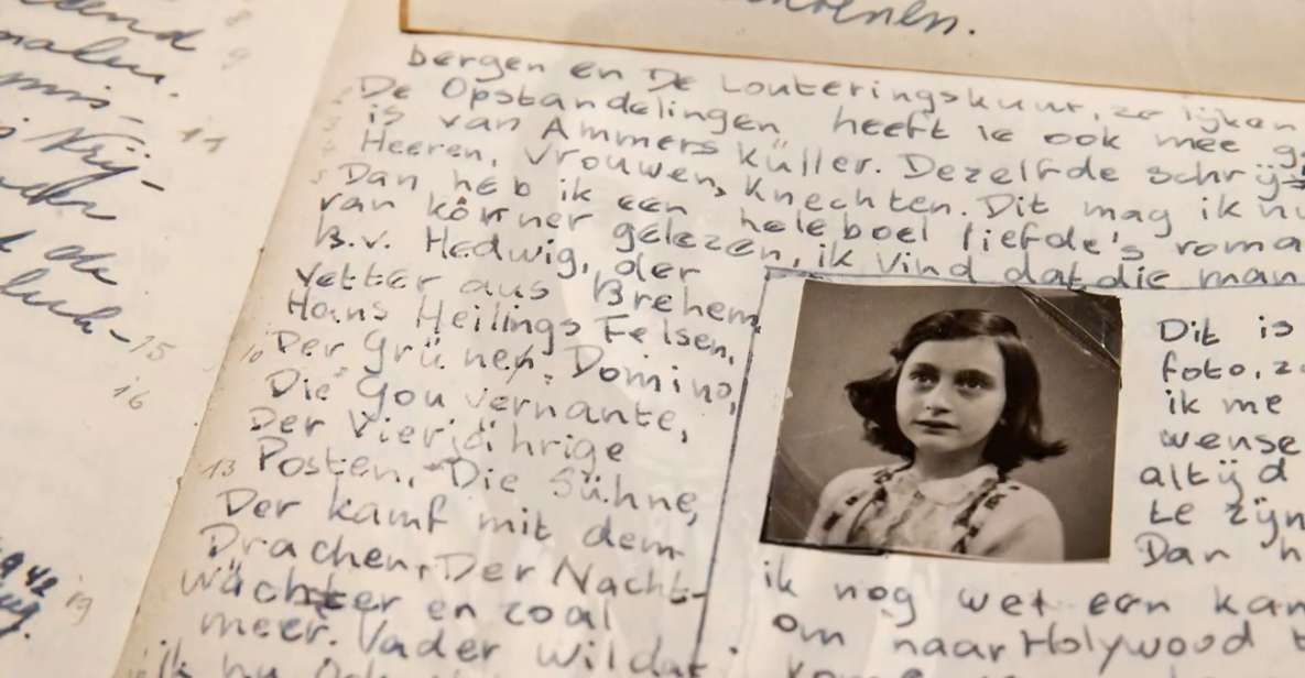 Amsterdam: Anne Frank and World War II Walking Tour - Inclusions