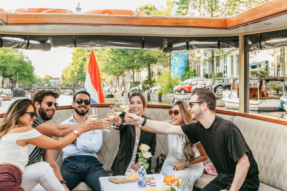 Amsterdam: Classic Boat Cruise With Cheese & Wine Option - Inclusions