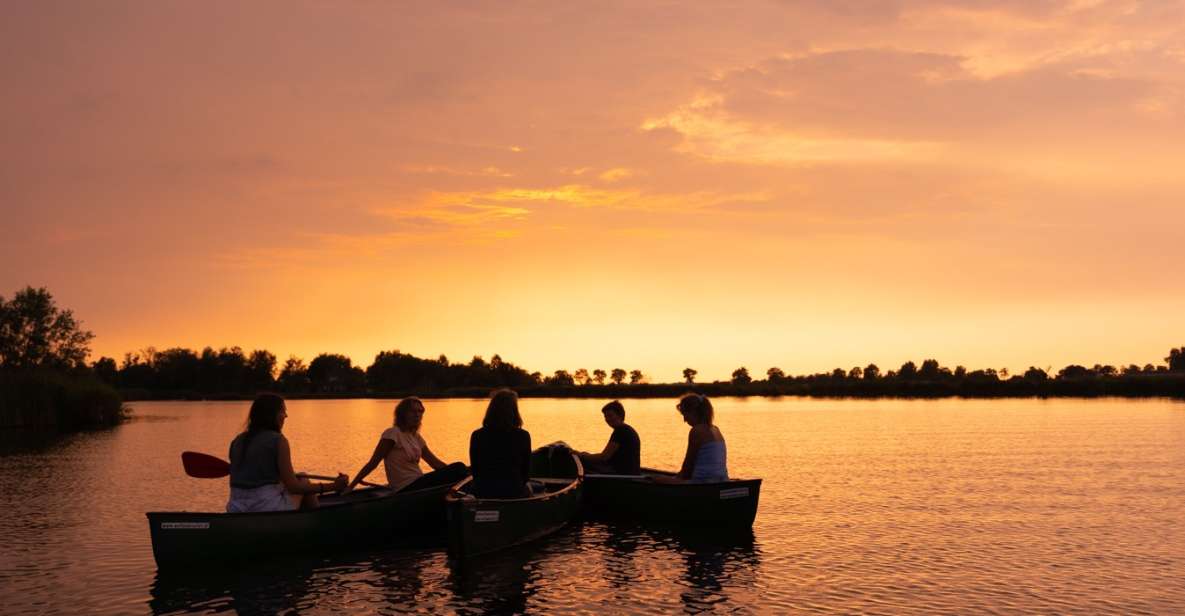 Amsterdam: Dutch Countryside Sunset Canoe Tour - Sunset Views and Picnic Stop