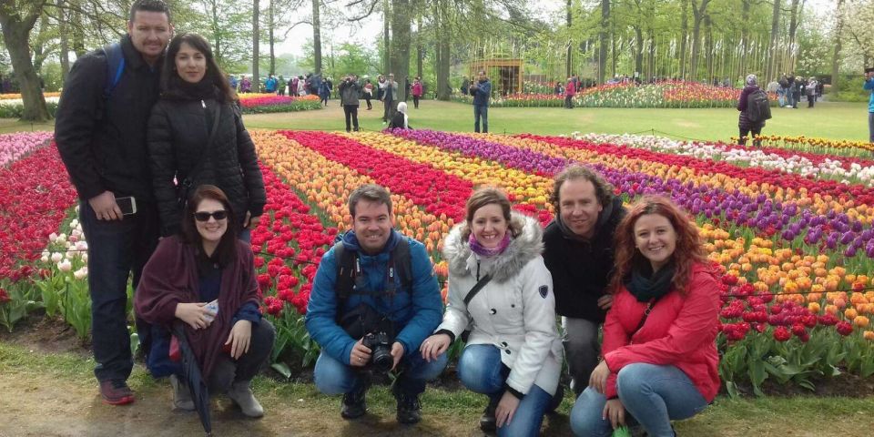 Amsterdam: Keukenhof Gardens Guided Tour Spanish and English - Inclusions