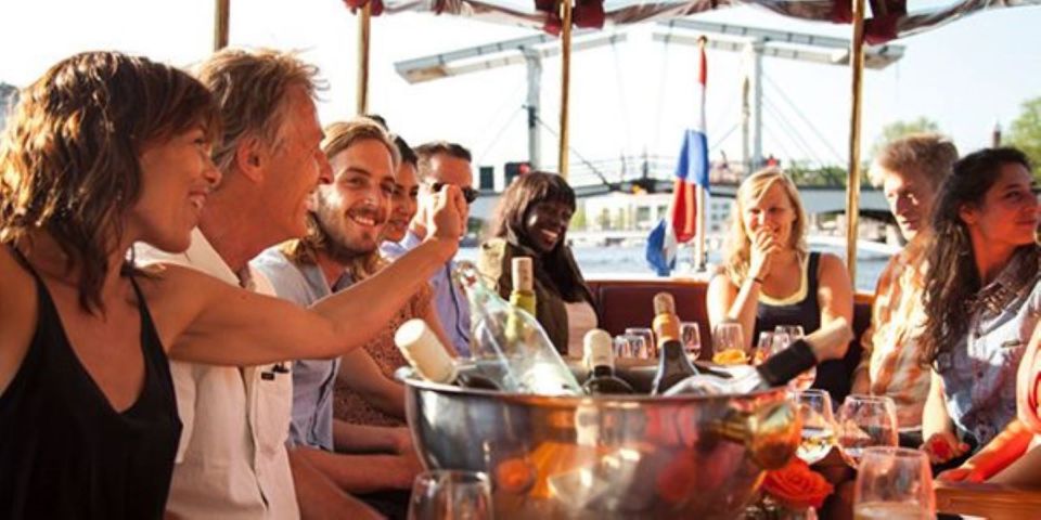 Amsterdam: Private Luxury Cruise With Pizza and Drinks - Full Description